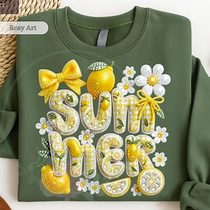 Rhinestone Sweet Summer Time PNG | Lemon Summer PNG | When Life Gives You Lemons PNG | Preppy Girly Summer Sublimation | Bling Lemonade - Etsy