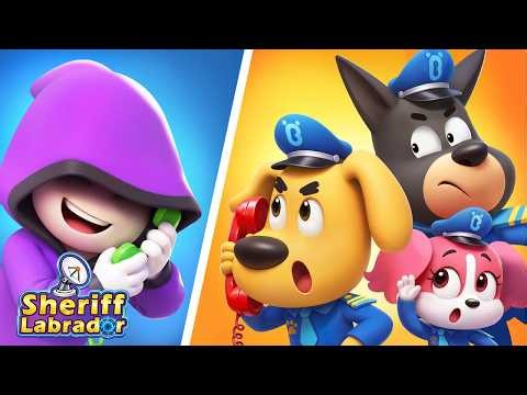 The Mystery Man | Learn Problem-Solving Skills | Safety Rules | Sheriff Labrador