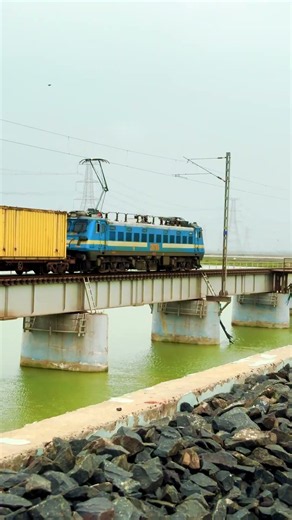 Unstoppable Power of Indian Railways Electric Locomotives! ⚡🚆 #shorts #railwaycontent