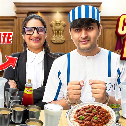 Trying Court Food for the First Time | Aayush Sapra
