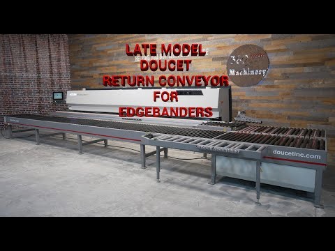 2021 Doucet BT3-36 Return Conveyor (actual model # BT3-36-5-31-D-PT)