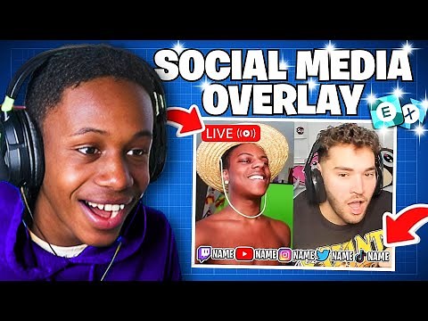 HOW TO MAKE A SOCIAL MEDIA OVERLAY LIKE (ADIN ROSS, ISHOWSPEED)