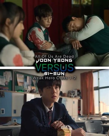All Os Us Are Dead vs Weak Hero Class part 5 #versusedits #kdrama