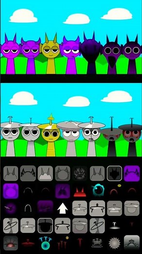 2 Phase Combo Like Durple 😈 vs Clukr 🥁 Incredibox Sprunki 🔥 #incredibox #sprunki #duomix #shorts #oc