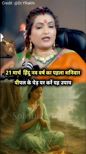 21 मार्च हिंदू नव वर्ष का पहला शनिवार पीपल के पेड़ पर करें यह उपाय ! #shorts #dryrakhi #shots