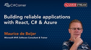 Building reliable applications with React, C# and Azure || Rea...