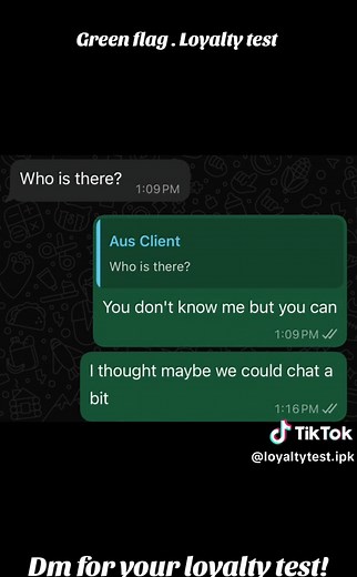 Loyalty test! on TikTok