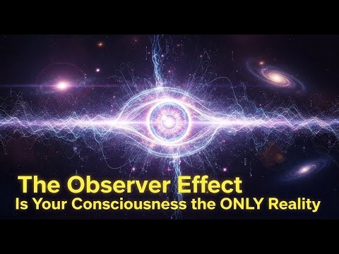 The Observer Effect Is Your Consciousness the ONLY Reality