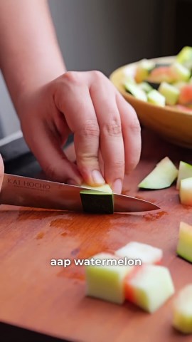 Watermelon rind pickle | Sweet, spicy & tangy achaar