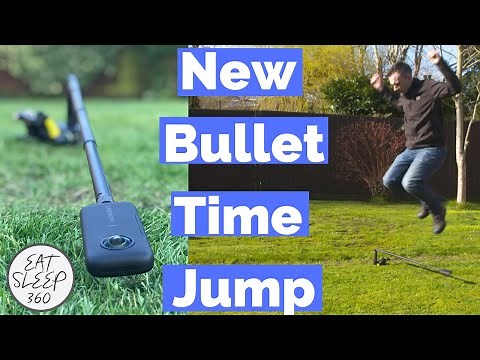 Insta360 ONE X tutorial - Bullet Time Jump - NEW Bullet Time Effect