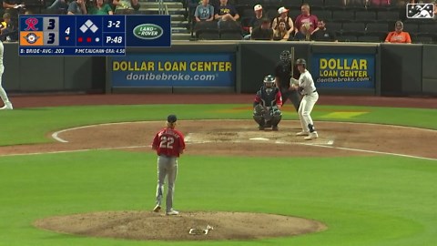 Jonah Bride's solo home run