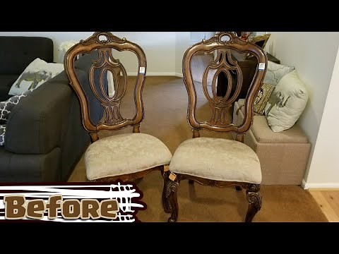 Thrifty Makeover! | Upholstering Old Dining Chairs (Full Ver.)