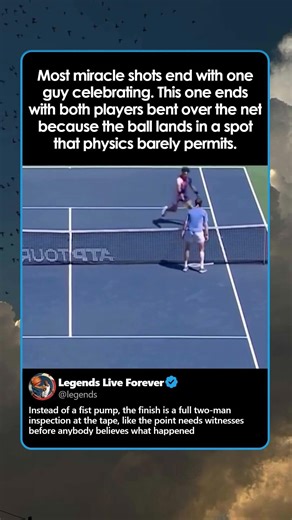 THE WEIRDEST TENNIS FINISH