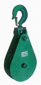 [Hot Item] H408 Double with Hook Light Type Champion Snatch Pulley Block