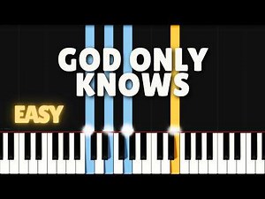 for KING + COUNTRY - God Only Knows | EASY PIANO TUTORIAL BY Extreme Midi