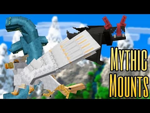 MYTHIC MOUNTS MOD para MINECRAFT 1.17.1 🐉