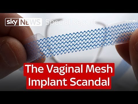 How does vaginal mesh work?