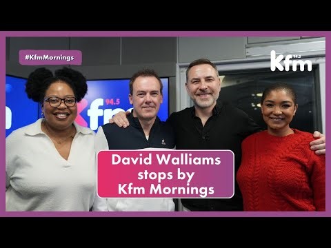 Kfm Mornings enter The World of David Walliams