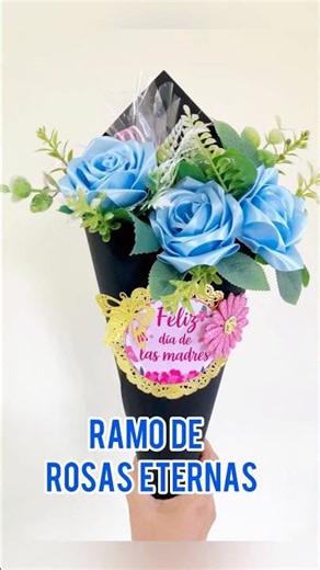 DIY: Bouquet of Eternal Roses - A Special Gift for Mom #crafts #diy #handmade