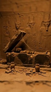 Egyptian Forgotten Pharaoh’s Tomb – Cracked Sarcophagus & Rusted Offerings # | Treasure Forest
