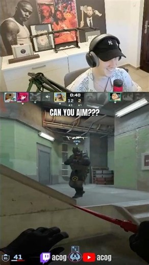 😭😭😭 twitch: acog #cs2 #counterstrike2 #csgo #twitch #streamer #counterstrike