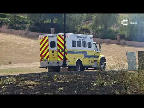 Reagan Library Brush Fire Saved By Firefighters