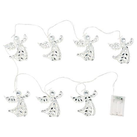 august & leo 6' Jeweled Angel String Lights | HSN