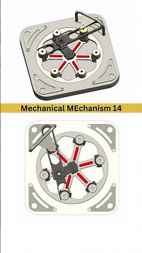 Advanced Geneva Mechanism #geneva #mechanism #solidworks #mechanical #3ddesign #cad #engineering
