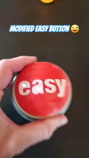 Modified Easy Button #funny #thatwaseasy #easybutton