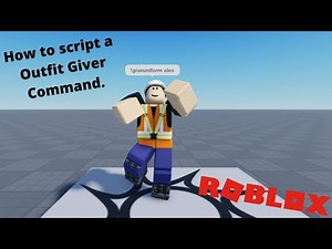 How to make an Outfit Giver in Roblox Studio