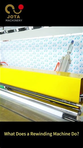 #shorts Paper Rewinding Machine Explained | Tight and Smooth Paper Rolls