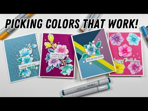 Best Color Combinations Tips for Stunning Handmade Cards