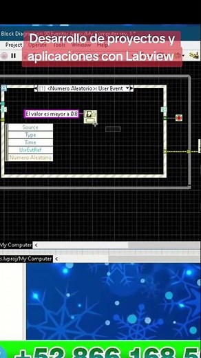Developing projects with LabVIEW