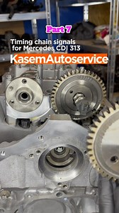 ‎علامات سلسلة التوقيت لمرسيدس CDI 313 Timing chain marks for Mercedes CDI 313 #KasemAutoservice #mercedes #new #engine | KasemAutoservice