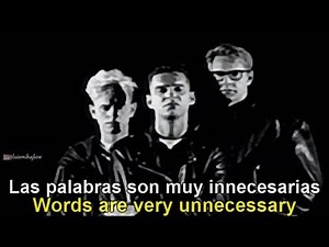 Depeche Mode - Enjoy The Silence | Lyrics English - Español Subtitulado