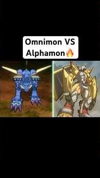 OMNIMON VS. ALPHAMON 🤯 #anime #digimon #digimonadventure
