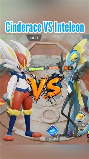 CINDERACE VS INTELEON - Ultimate 🏆 Damege Test #pokemon #pokemonunite #shorts #shortsvideo
