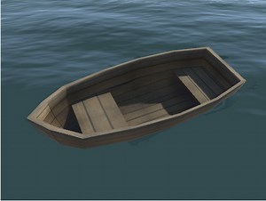 Jolly Boat Low Poly | 3D Sea | Unity Asset Store