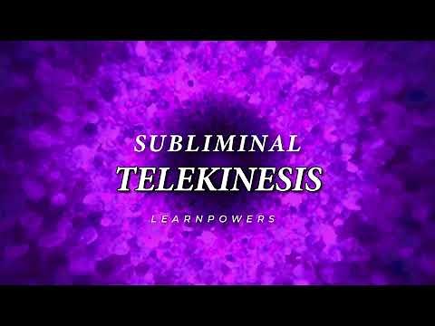✧ Telekinesis Subliminal (Learn to Manipulate Matter)