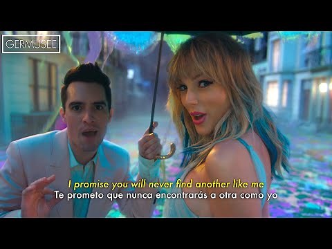 Taylor Swift - ME! [Ft. Brendon Urie] Subtitulada en Español (Official Video)