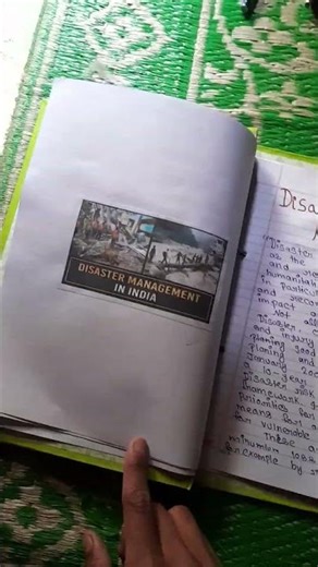 #class10th project file on natural disaster 🏞🏞🇮🇳