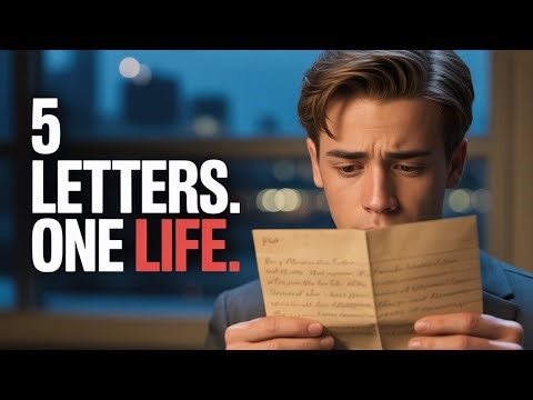 The 5 Letters My Dad Wrote That Changed Everything! My dad wrote me five letters