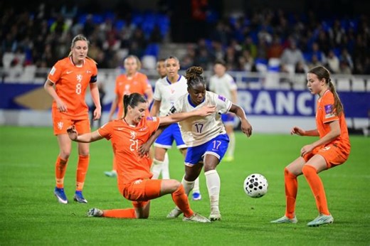 Frustrées par les Pays-Bas, les Bleues ratent l'occasion de reprendre la tête de leur groupe de qualification pour la Coupe du monde