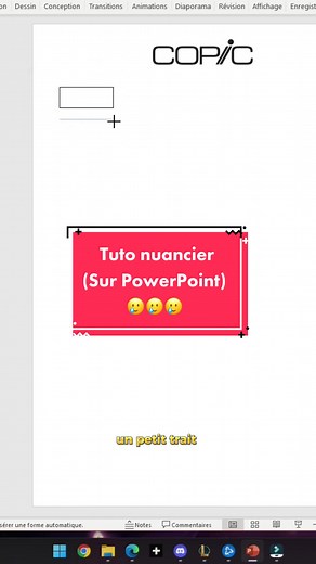 Tuto rapide pour créer un nuancier sur Word