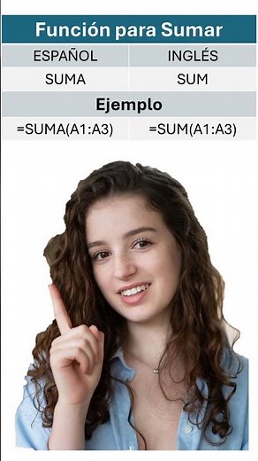 Basic Excel functions in Spanish and English #excel