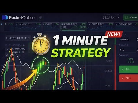 1 Minute Trading Strategy | Simple Chart Setup (Beginner Friendly)