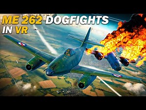 Brutal Me 262 Dogfights in VR | Bomber Destroyer | War Thunder SIM