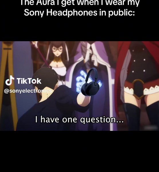 Experience the Aura of Sony Headphones in Public