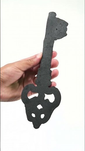 Chave Decorativa Rústica Antiga Enfeite em Ferro Nº 02 26cm