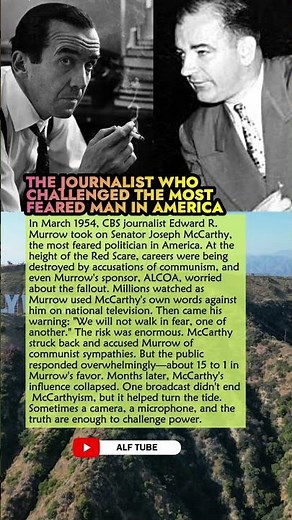 THE JOURNALIST WHO CHALLENGED THE MOST FEARED MAN IN AMERICA